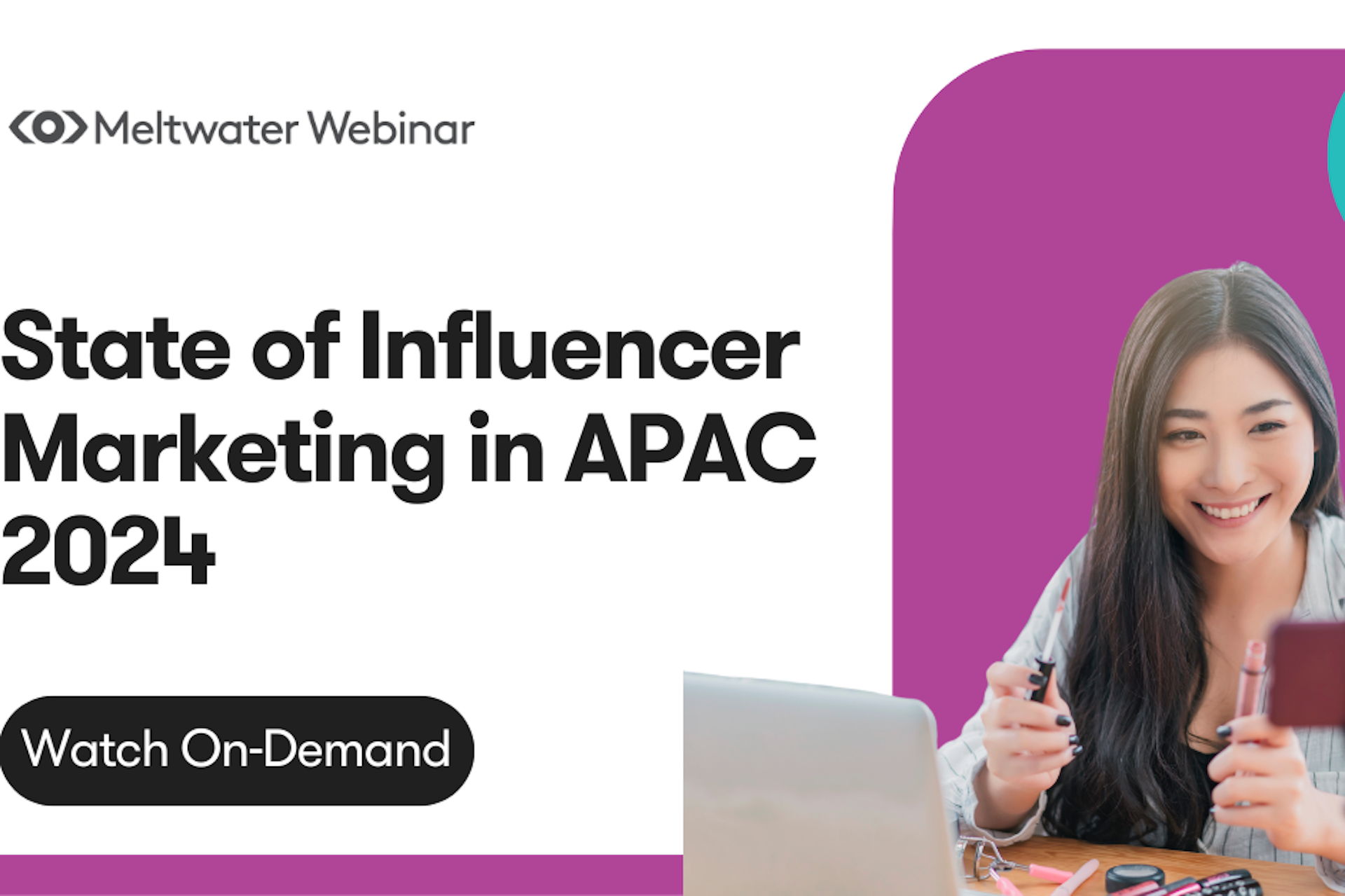This is the promotional graphic for the State of Influencer Marketing in APAC 2024.
