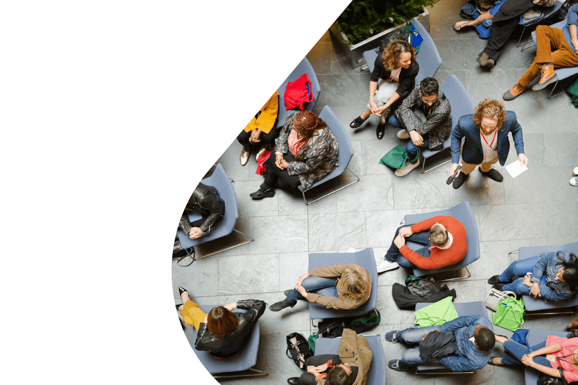 PR Event mit mehreren Personen