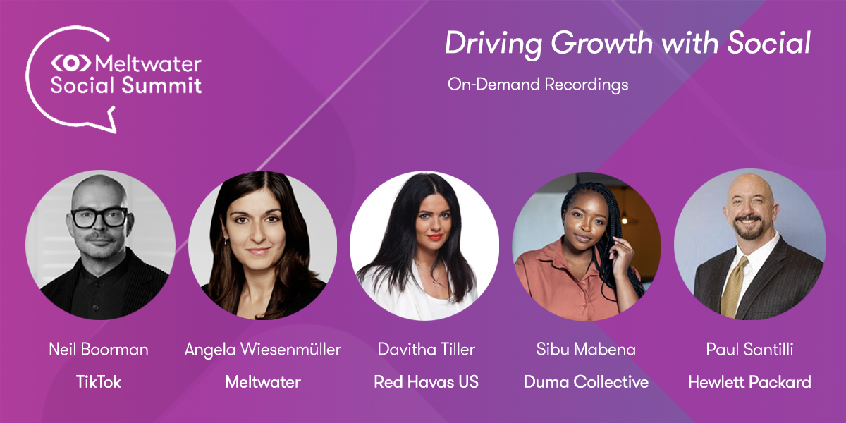 Meltwater Social Summit Driving Growth with Social