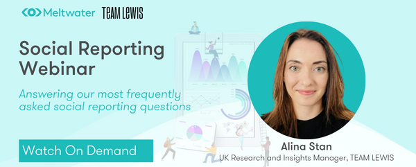 Social Reporting Webinar Banner