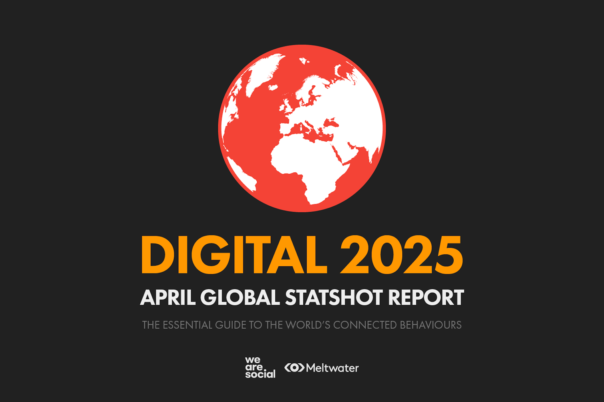 Digital 2025 April Global Statshot Report Cover Image