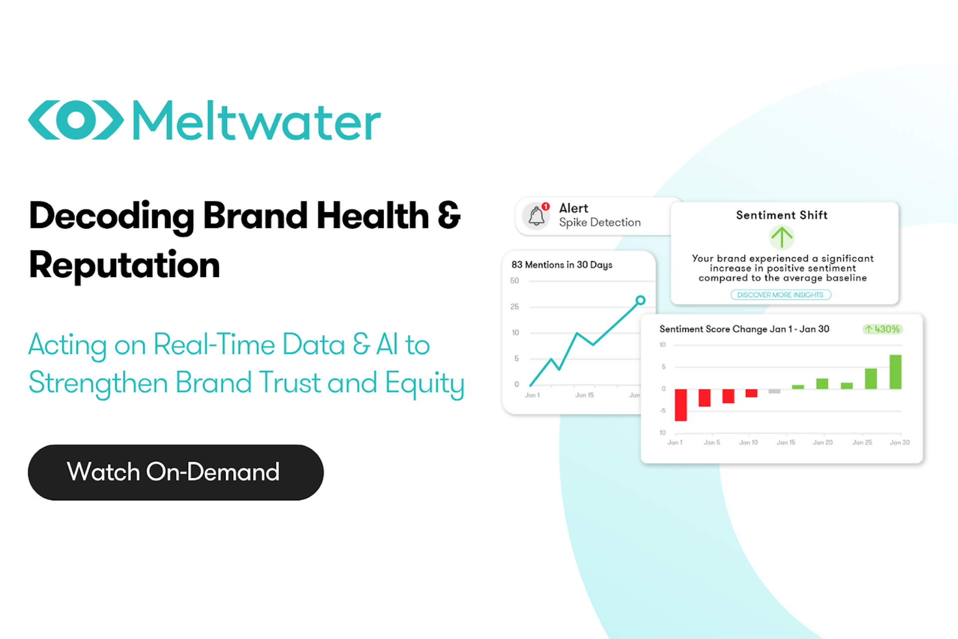 On-Demand Webinar: Decoding Brand Health & Reputation: Acting on Real-Time Data & AI to Strengthen Brand Trust and Equity