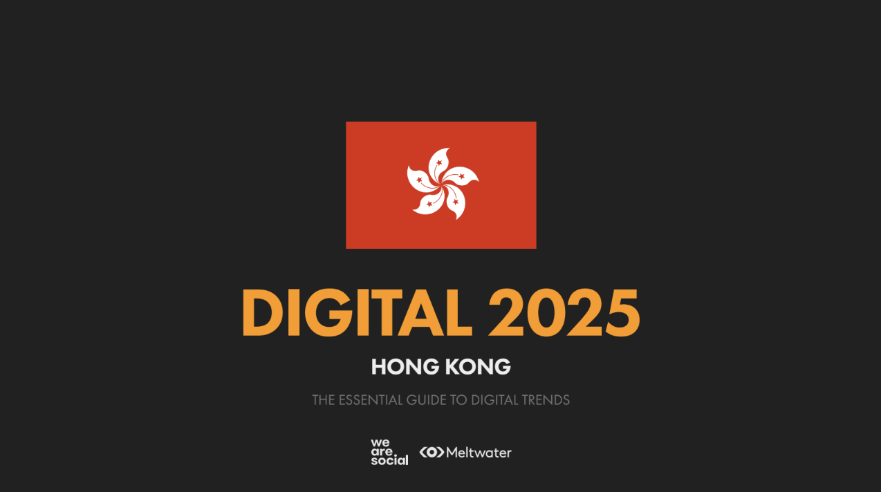 Digital Report 2025 Hong Kong: Social Media Statistics