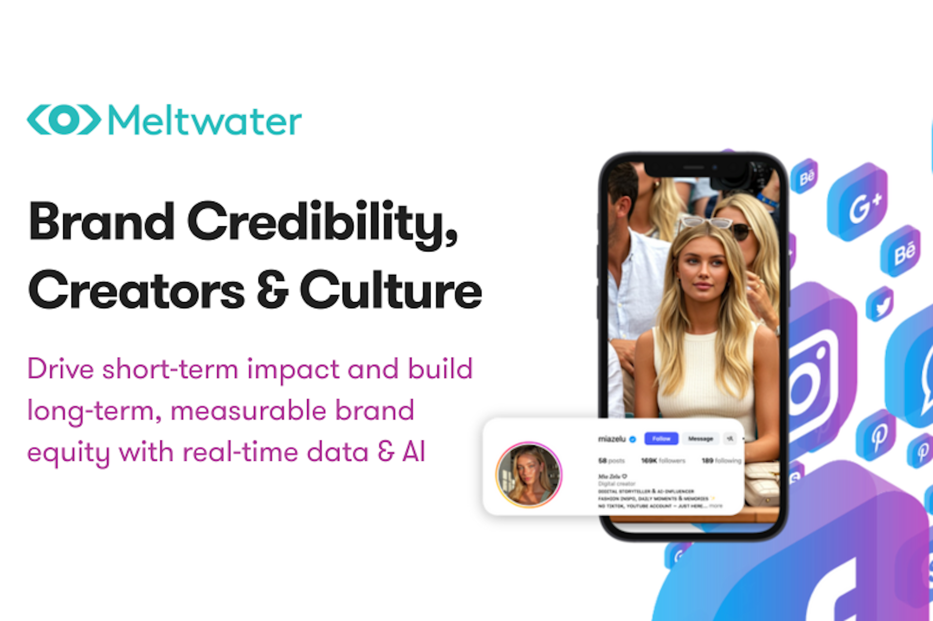 Banner for Brand Credibility, Creators & Culture Webinar