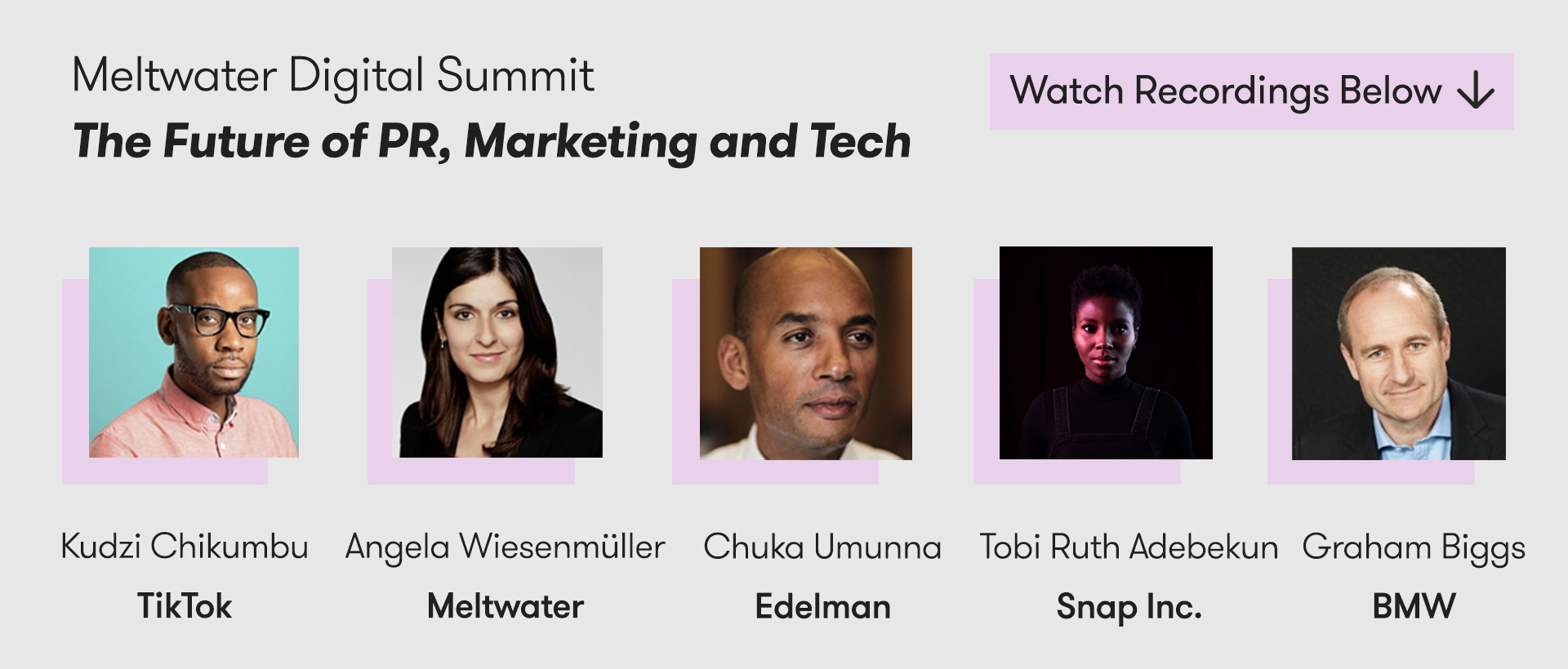 Meltwater Digital Summit: The Future Of PR, Marketing And Tech