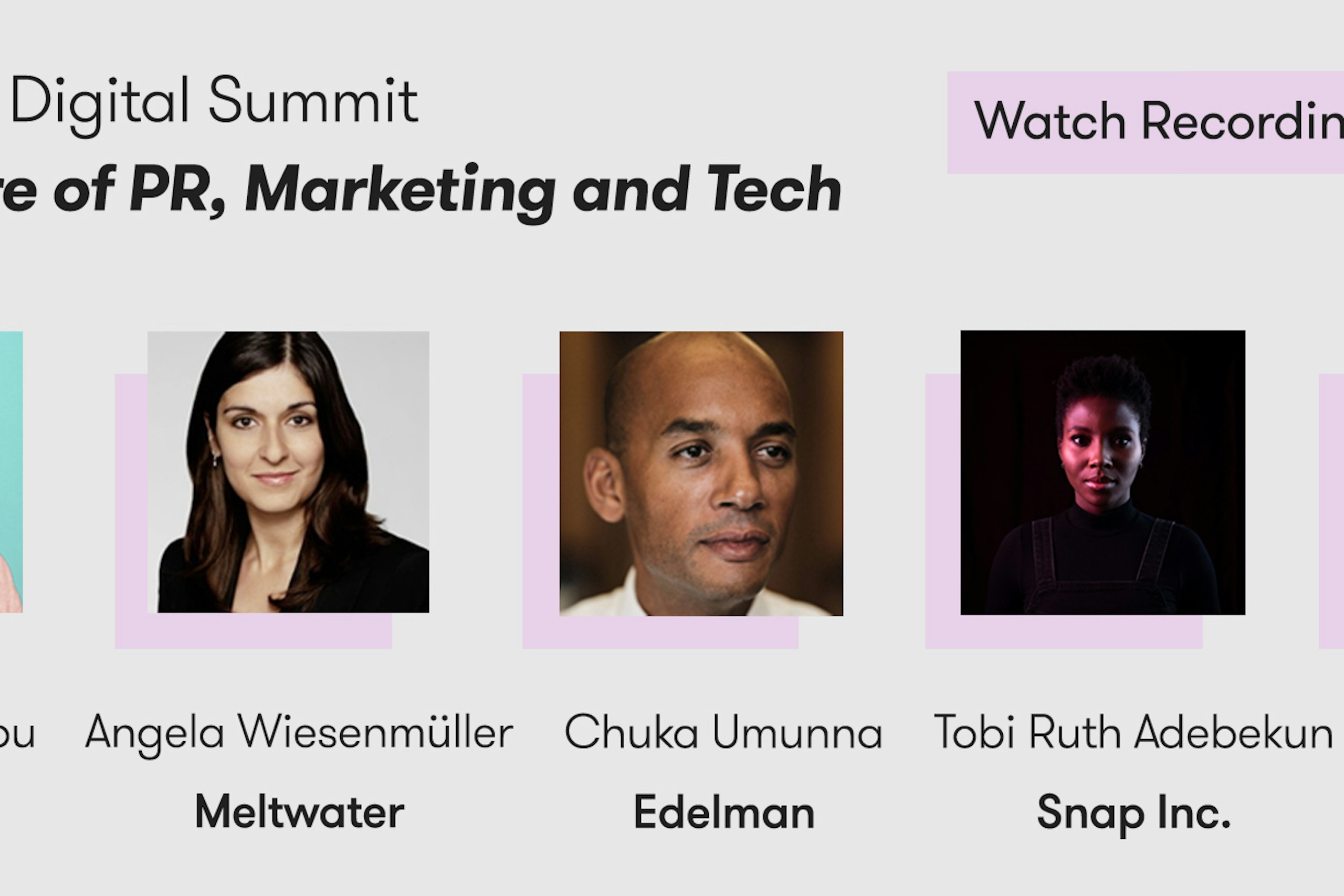 Meltwater Digital Summit: The Future of PR, Marketing and Tech