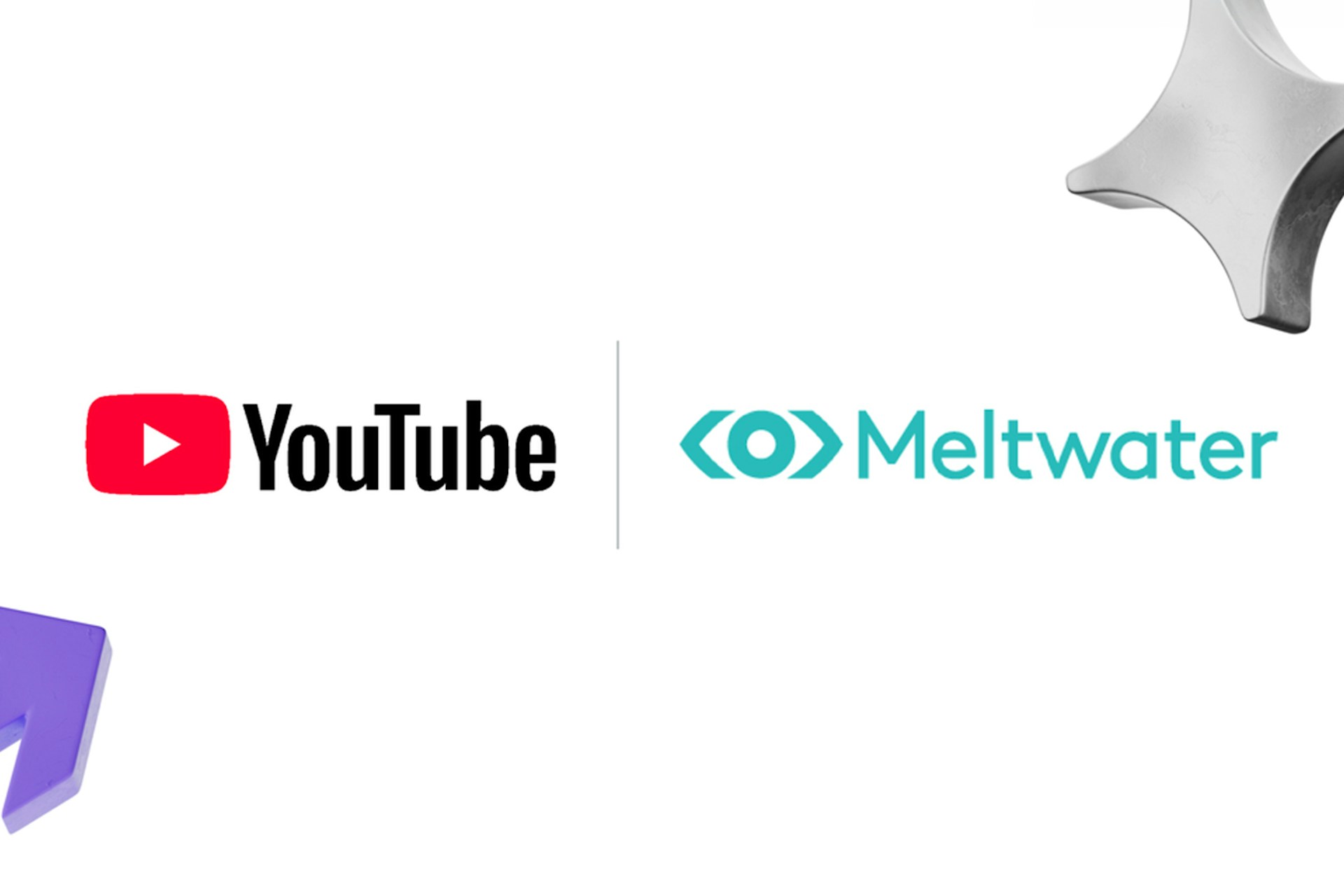 The YouTube and Meltwater logos.