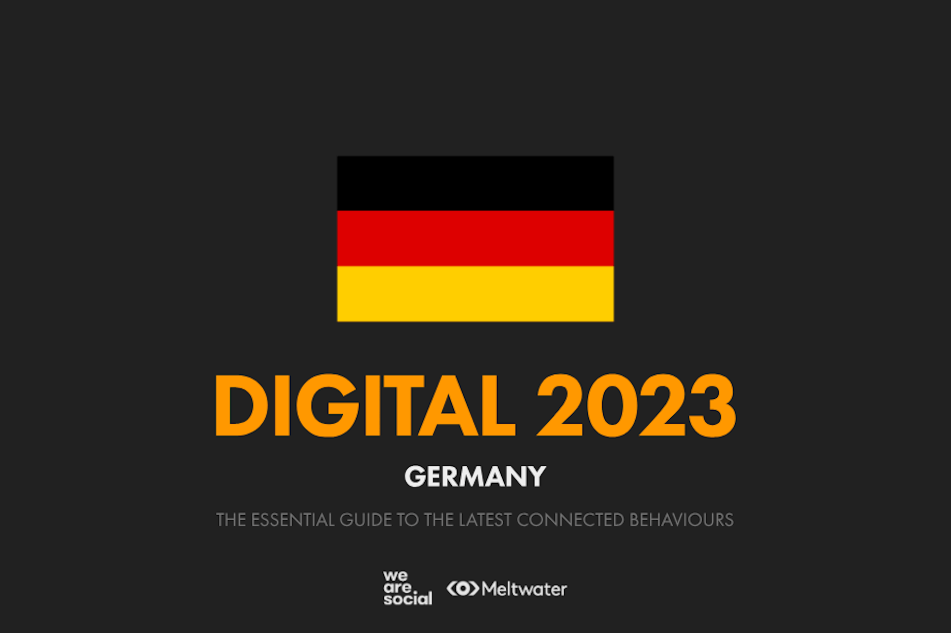 Digital Report Social Media Statistiken 2023 für Deutschland