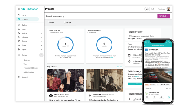 meltwater projects