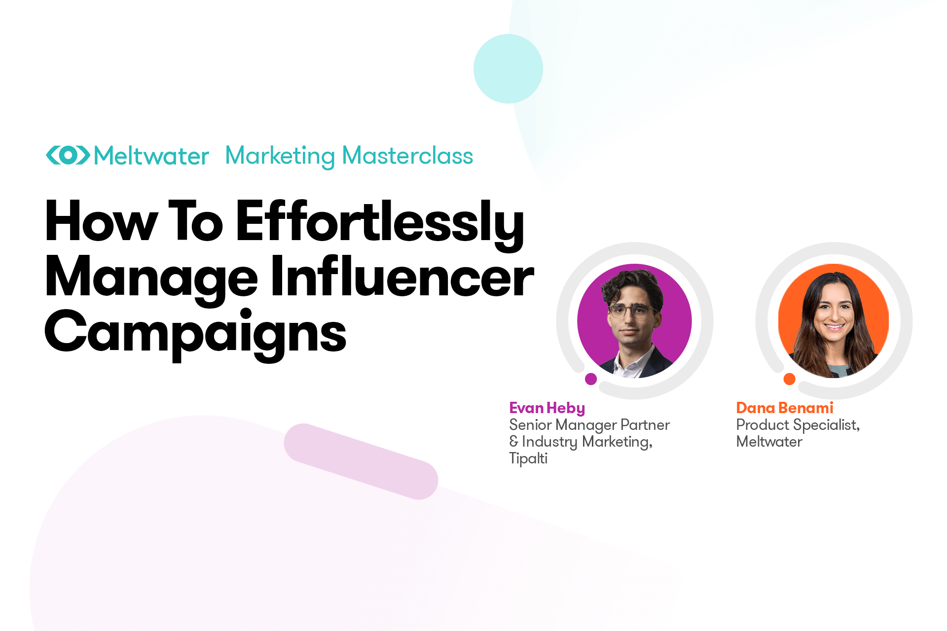 Webinar Banner: How to Effortlessly Manage Influencer Campaigns