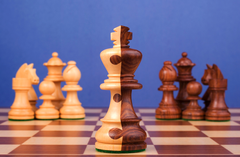 Fusion de deux pions aux échecs