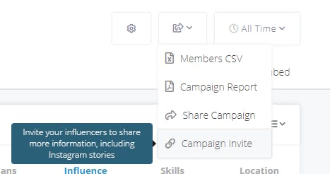 inviter influenceurs