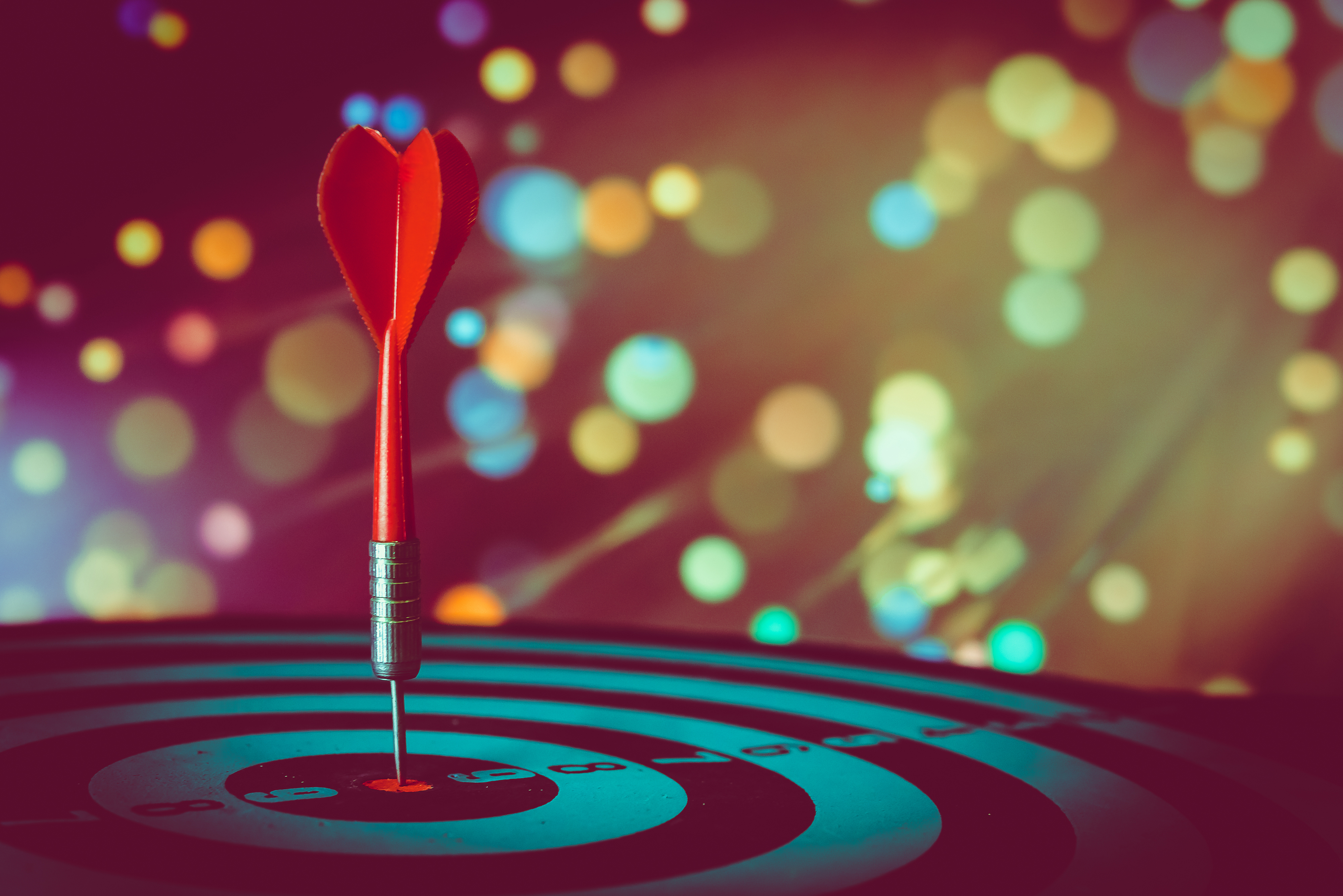 An image of a bulls eye.