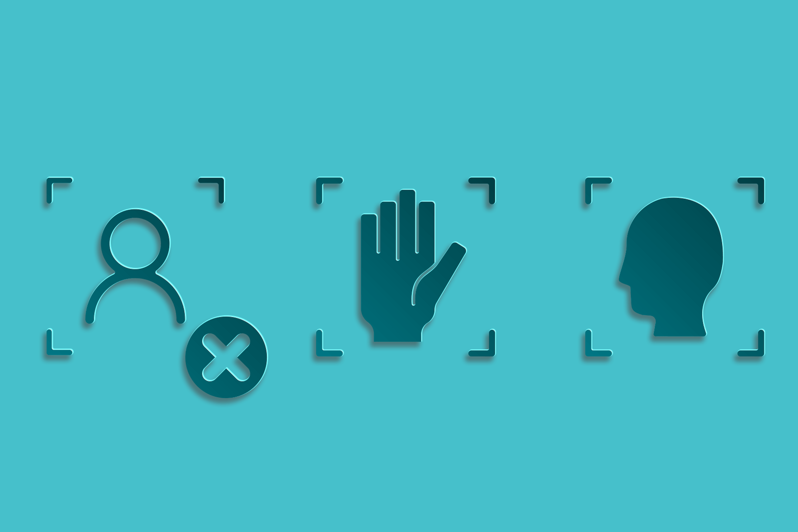 Teal blog header for image recognition und bilderkennung