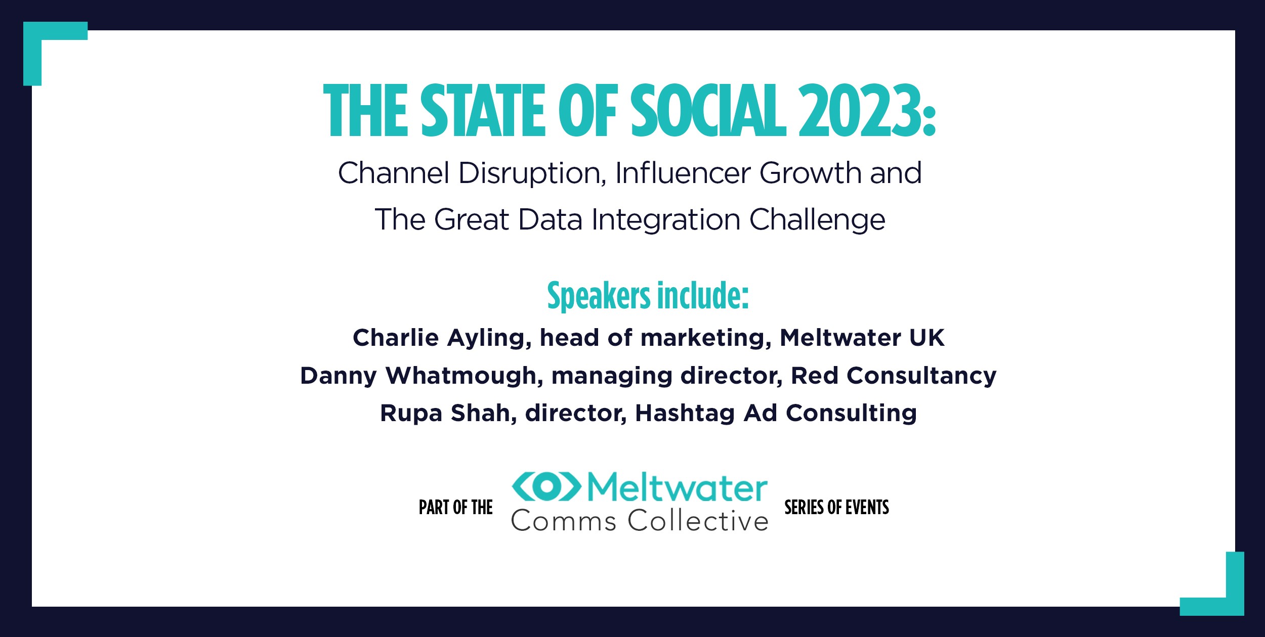 The state of Social 2023 banner