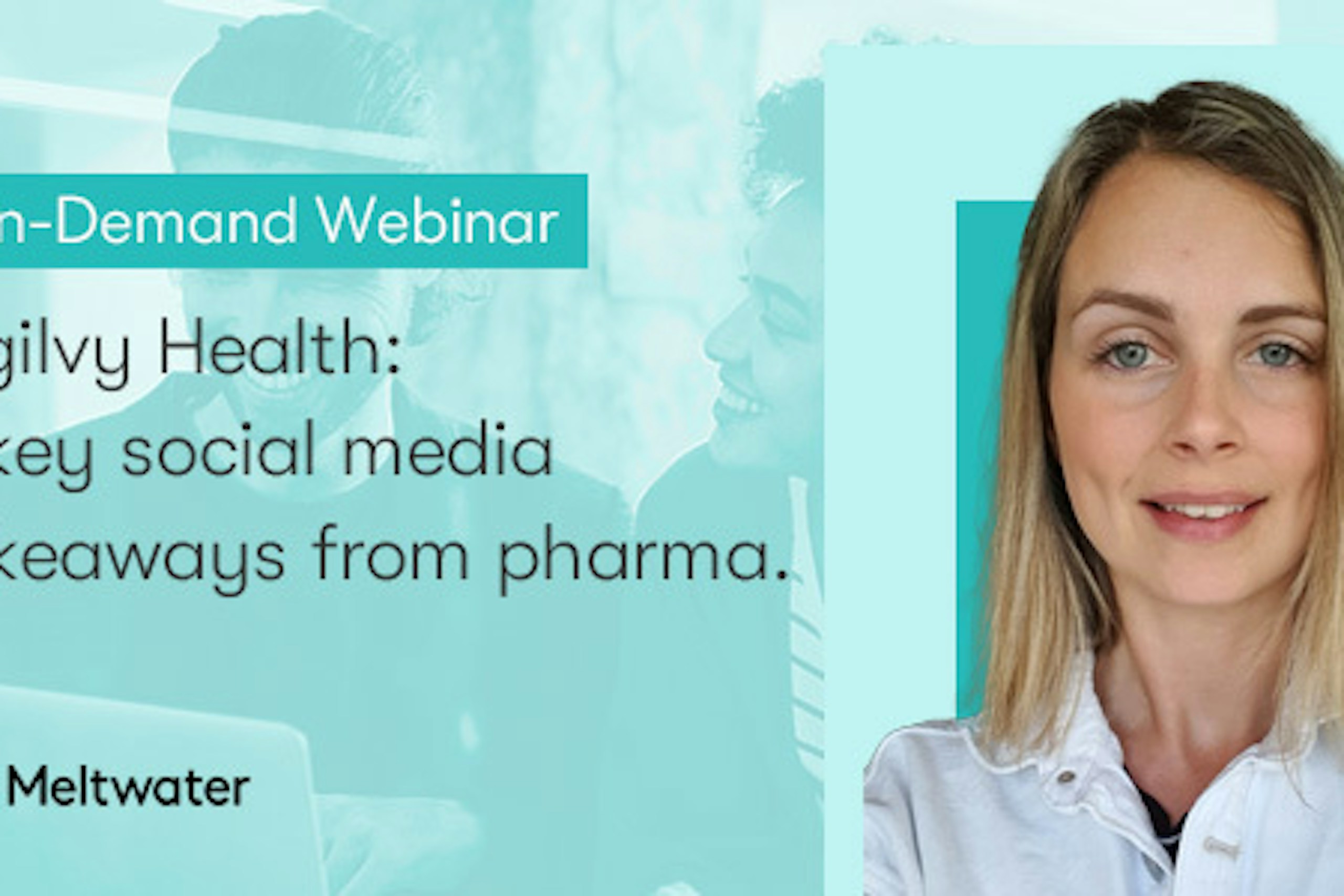 On-demand webinar banner including webinar title and Rebecca's headshot