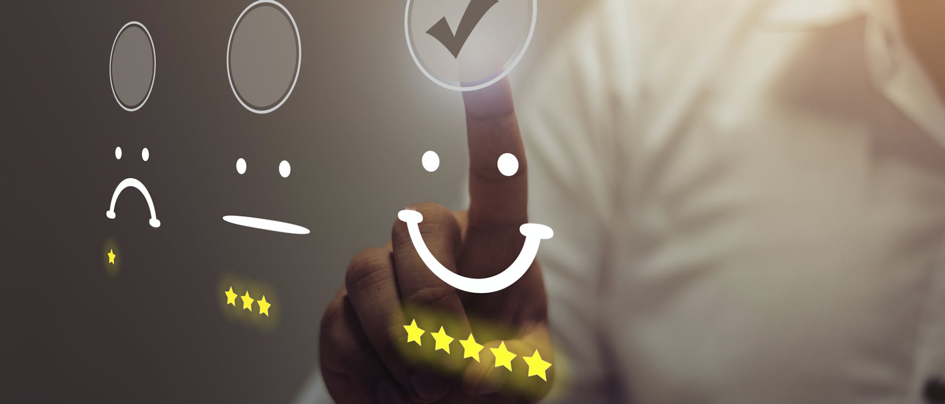 reputation management five star customer score 