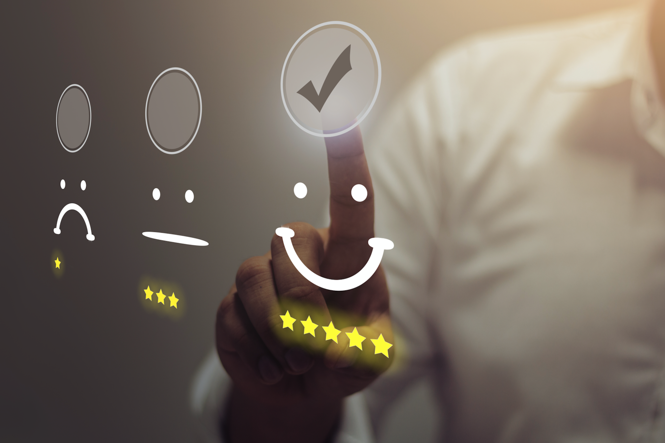 reputation management five star customer score