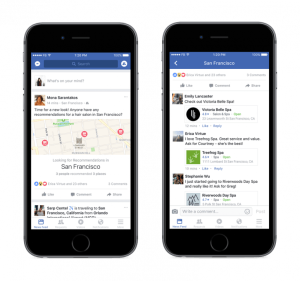 Facebook business