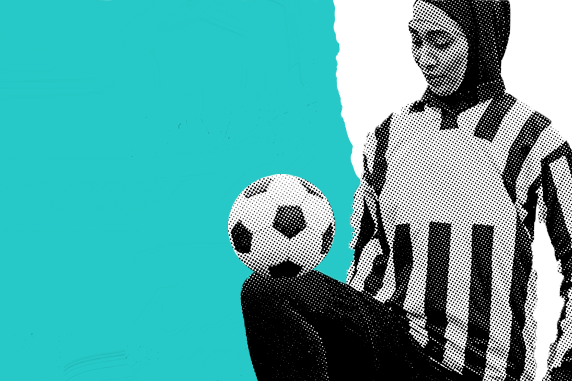 Das Bild zeigt eine Fußballspielerin, die einen Fußball von ihrem Knie abprallen lässt. Dieses Bild ist das Titelbild des "Birdseye Report" zum Thema Sport, der die größten Trends der sozialen Medien im Sport beschreibt. 