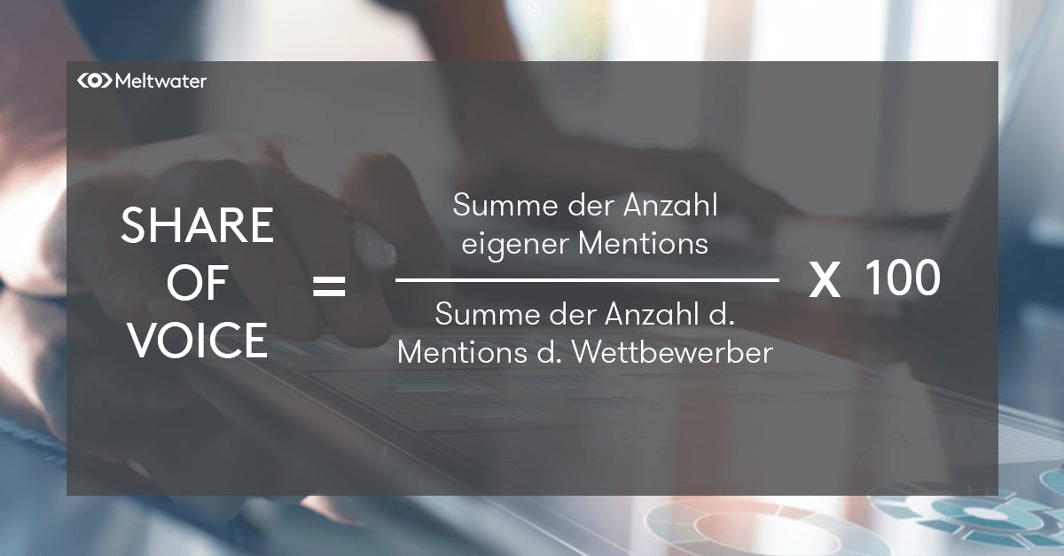 Share of Voice (SoV) Formel zur Berechnung