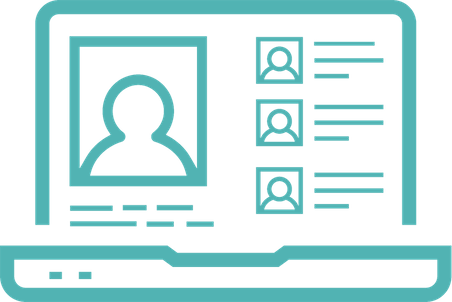 A profile icon