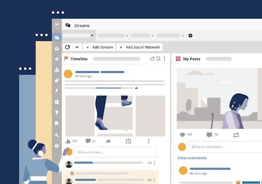 An illustration of Web pages