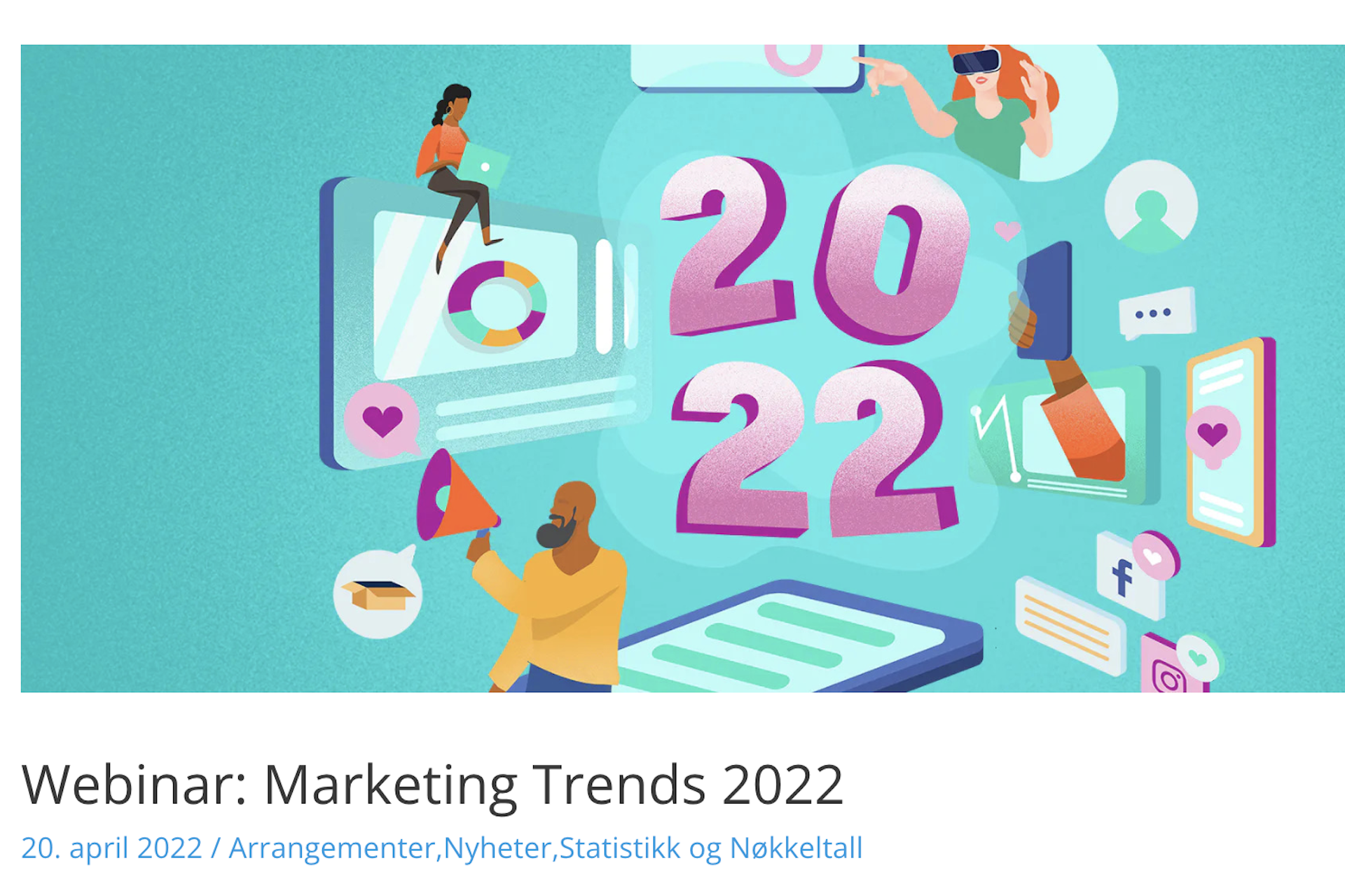 Marketing Trends 2022 Webinar Banner