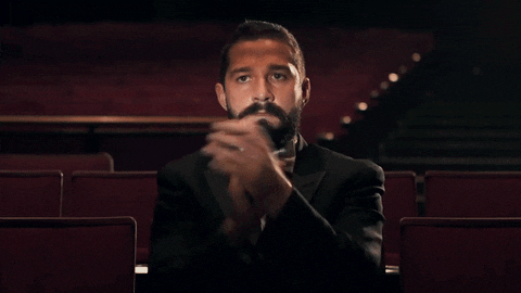 Shia Labeouf Applause GIF