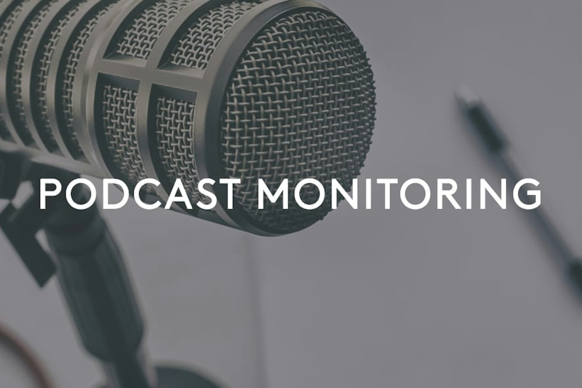 Podcast Monitoring Mikrofon