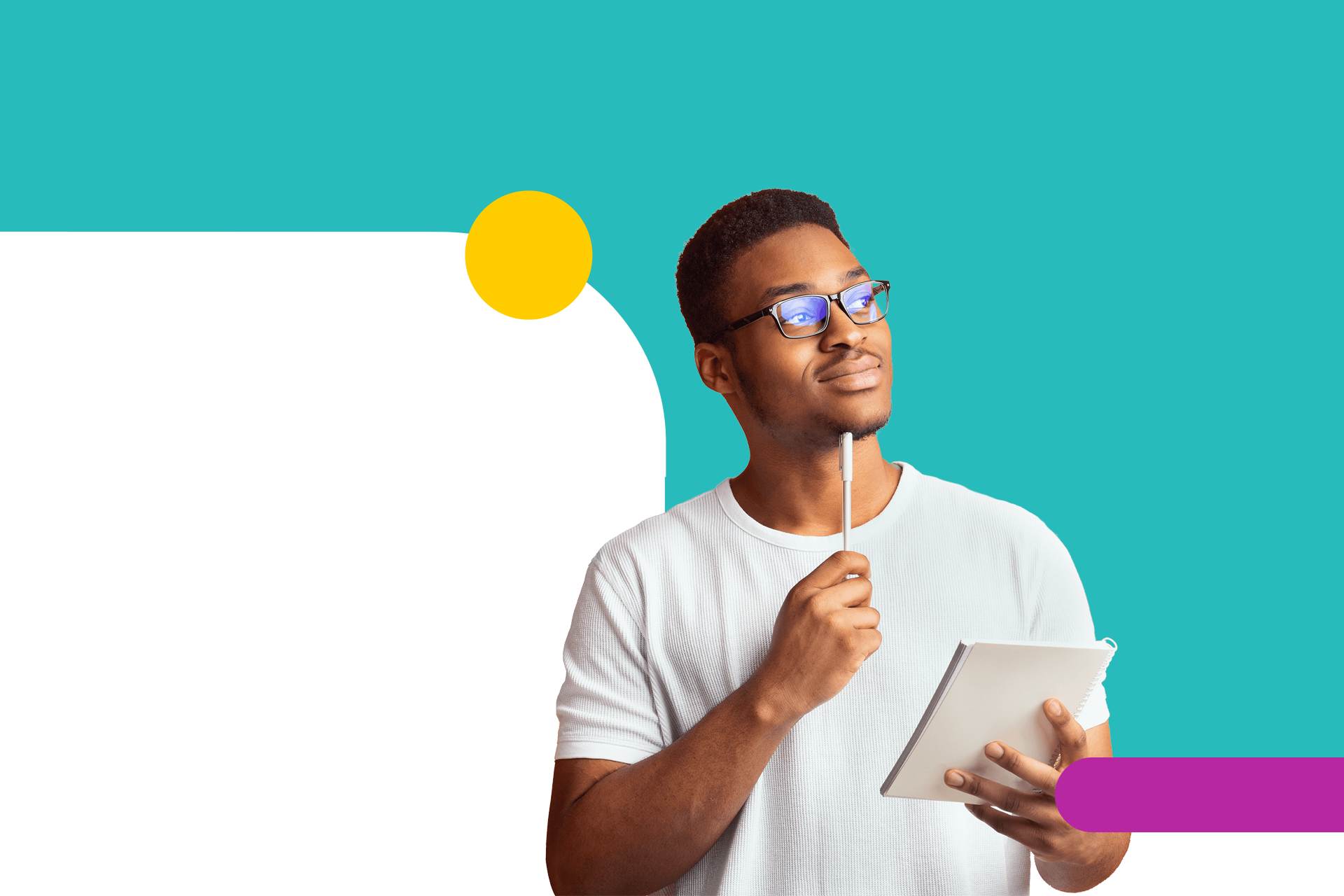 Image of a man thinking