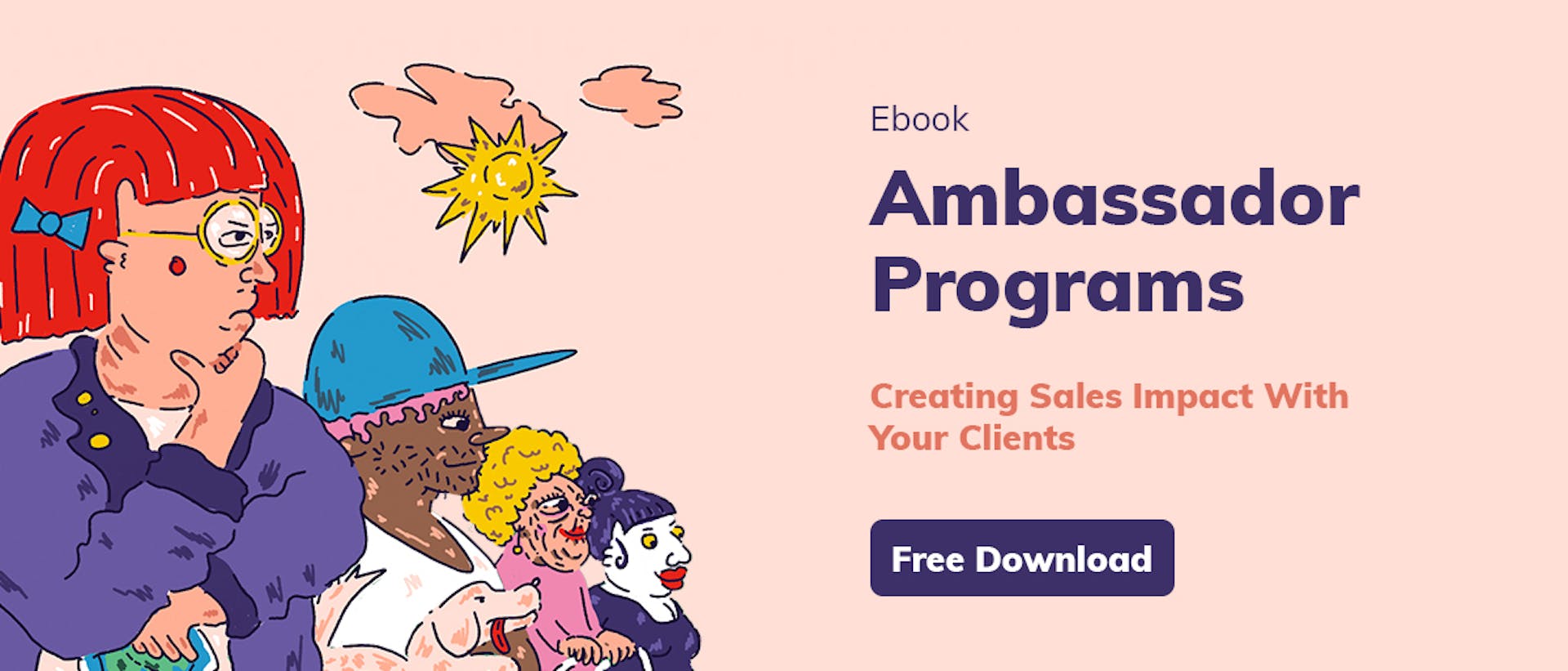 Cover image of the Klear and Meltwater ebook about Ambassador Programs