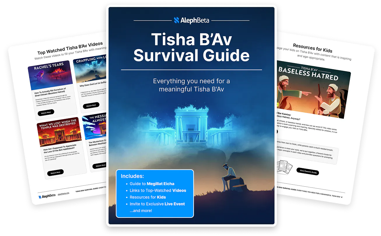 Tisha B'Av Survival Guide