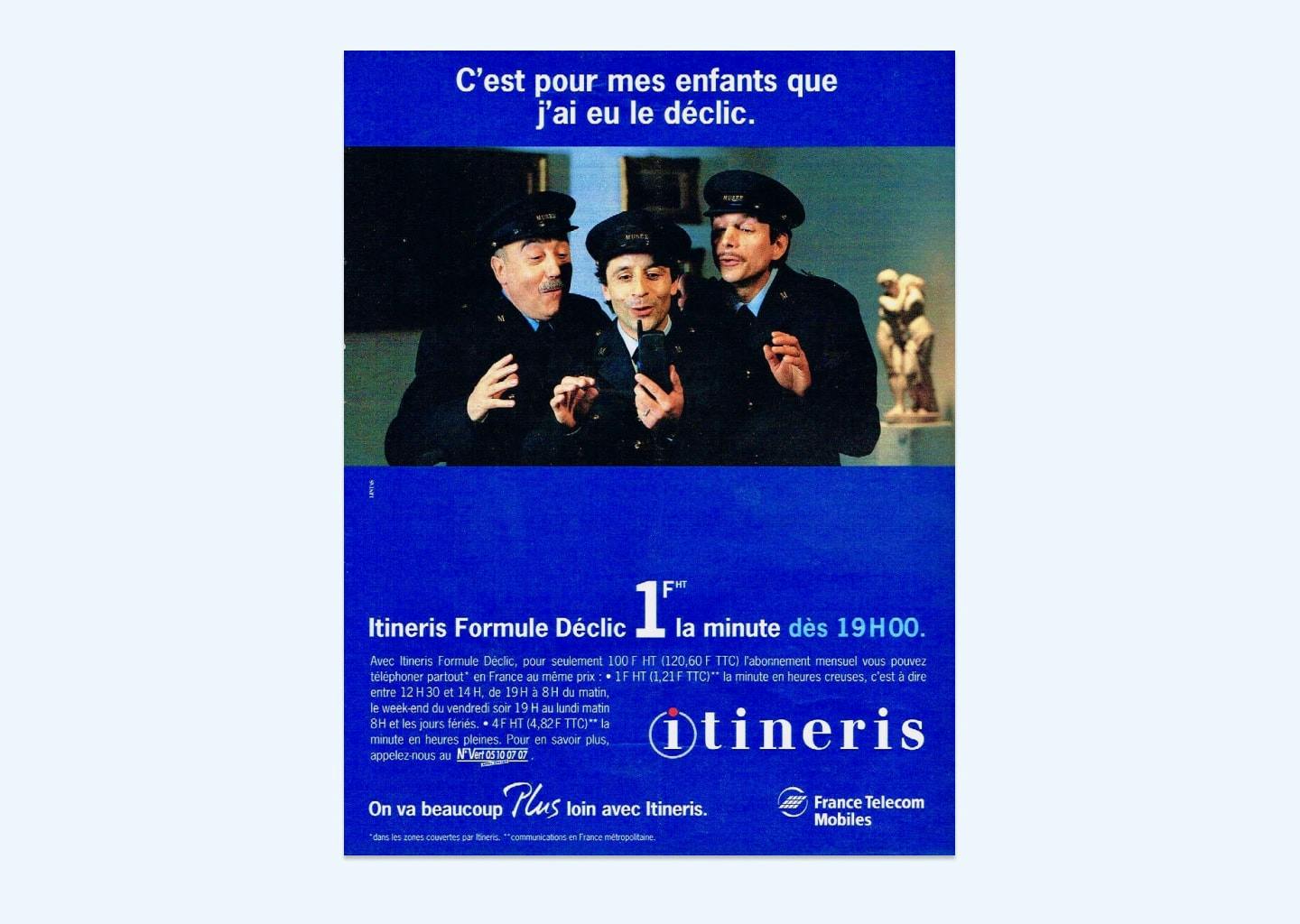 La grande époque de la tarification à la minute — France Telecom (1997)