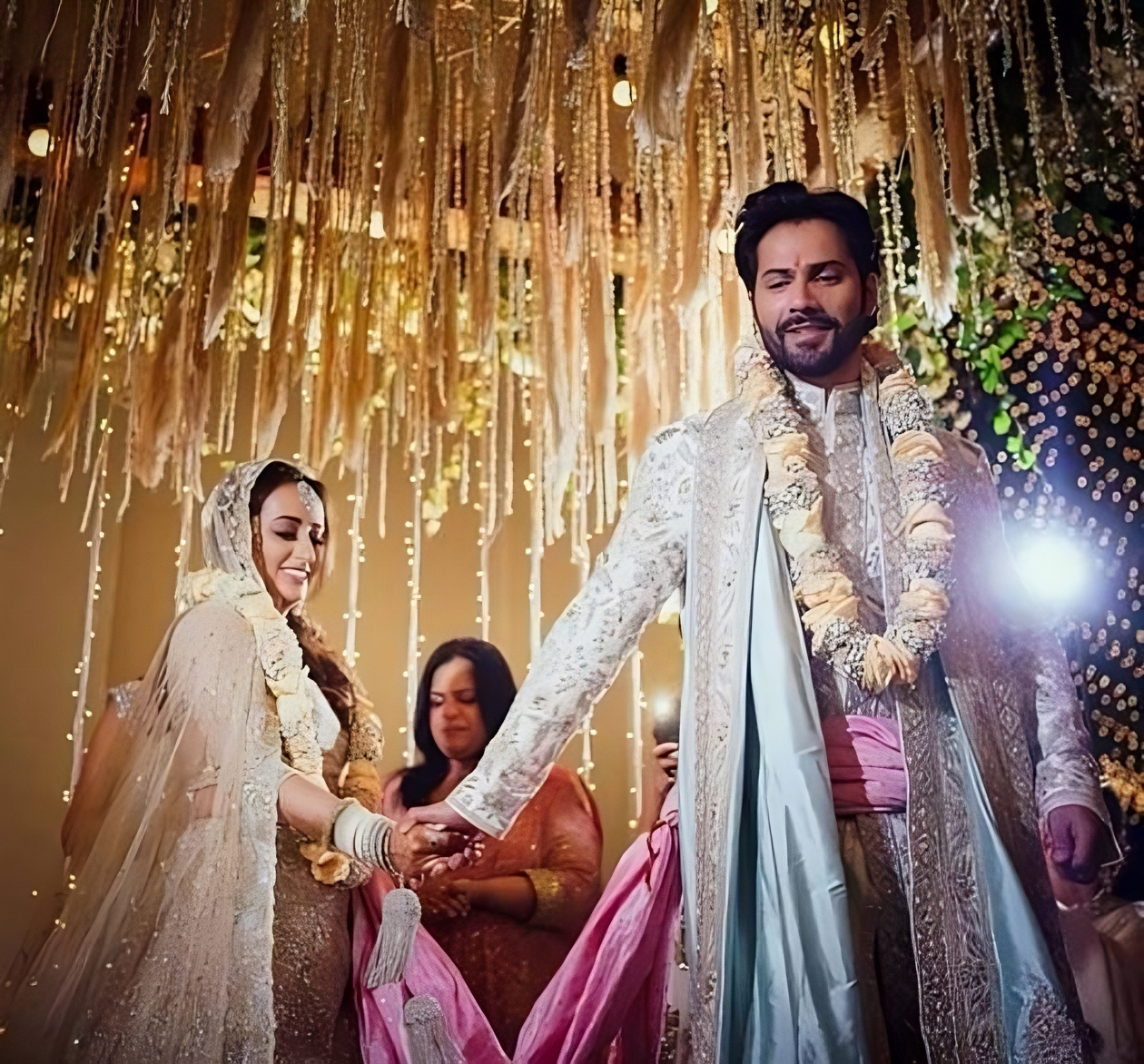 Wedding vows pic of Varun Dhawan and his wife