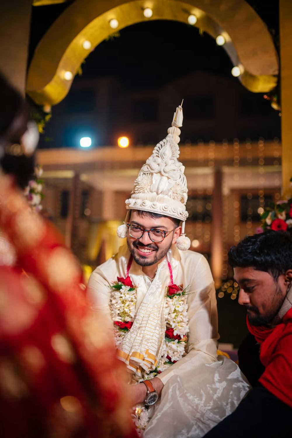 Traditional bengali 2025 groom dress