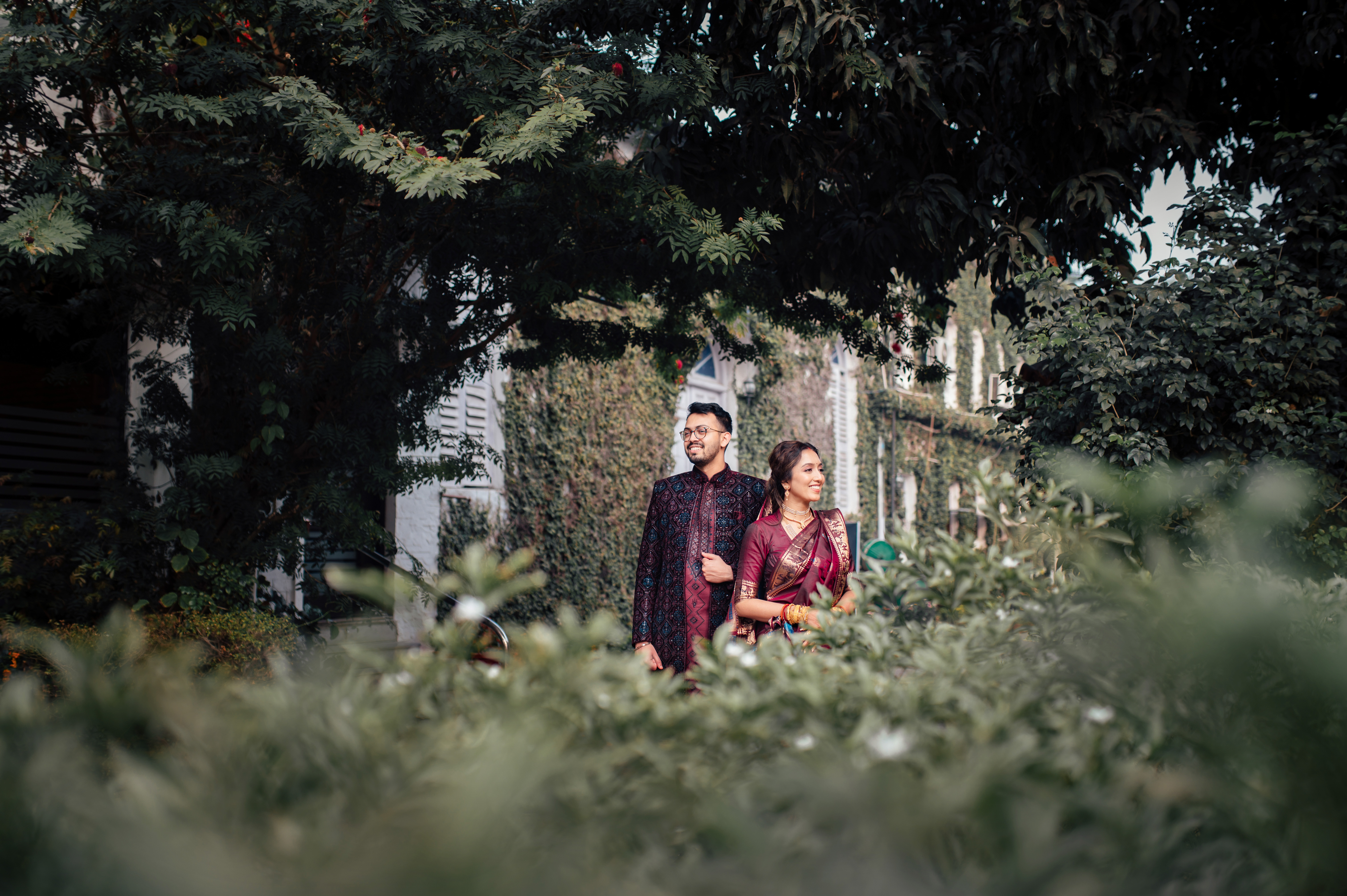 Pre-wedding shoot is also about adjusting light and exposure