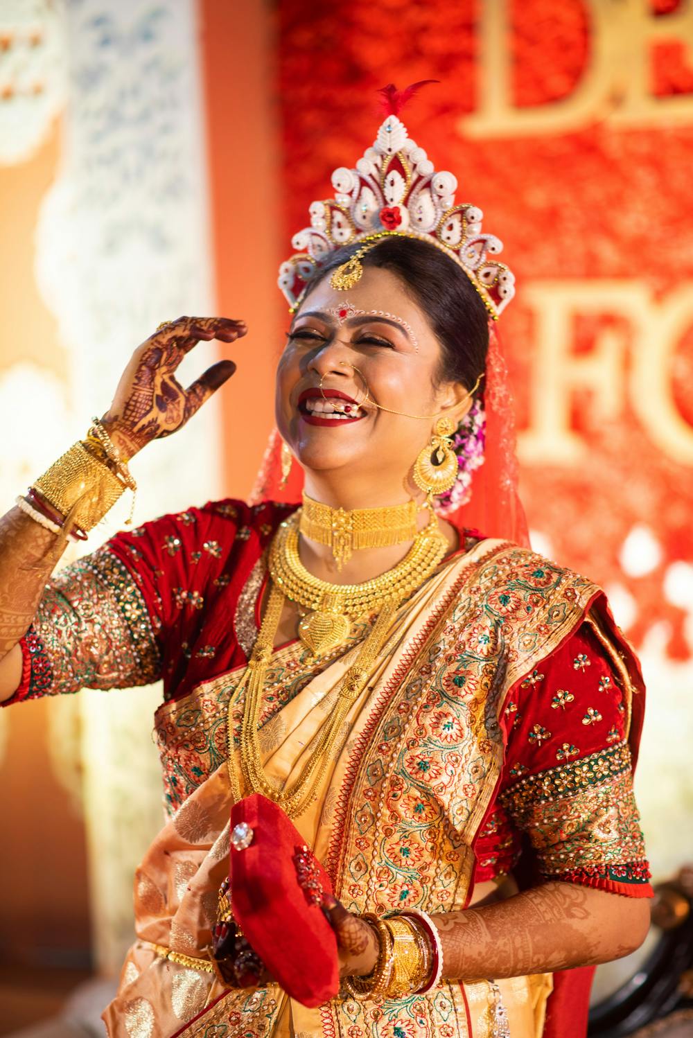 bengali bride candid photo