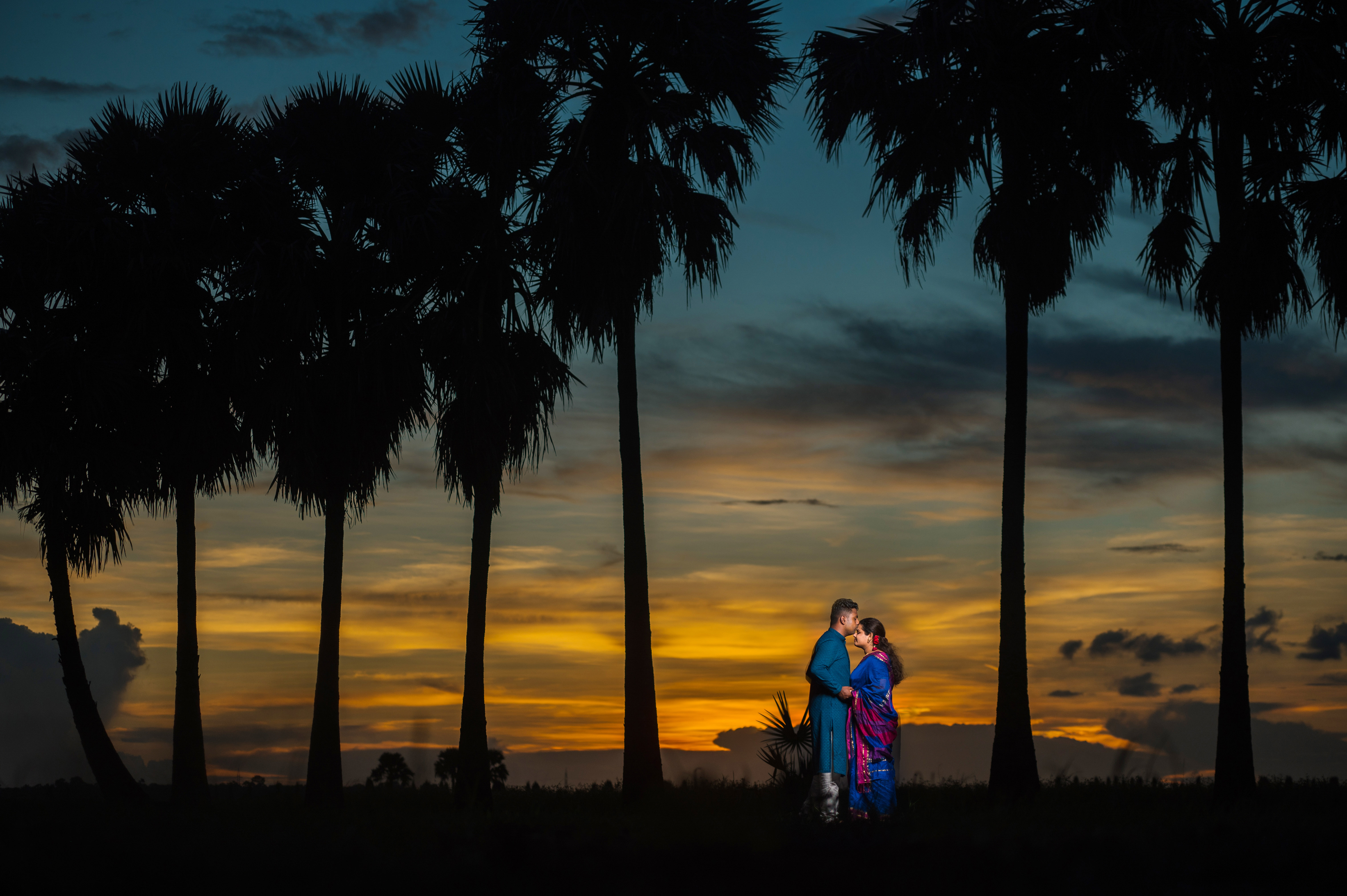 outdoor pre wedding photography
