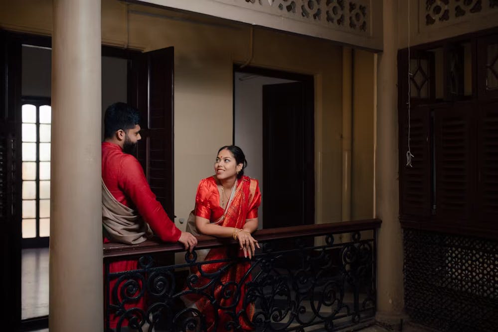 Sreerampore Rajbari couple wedding shoot pic