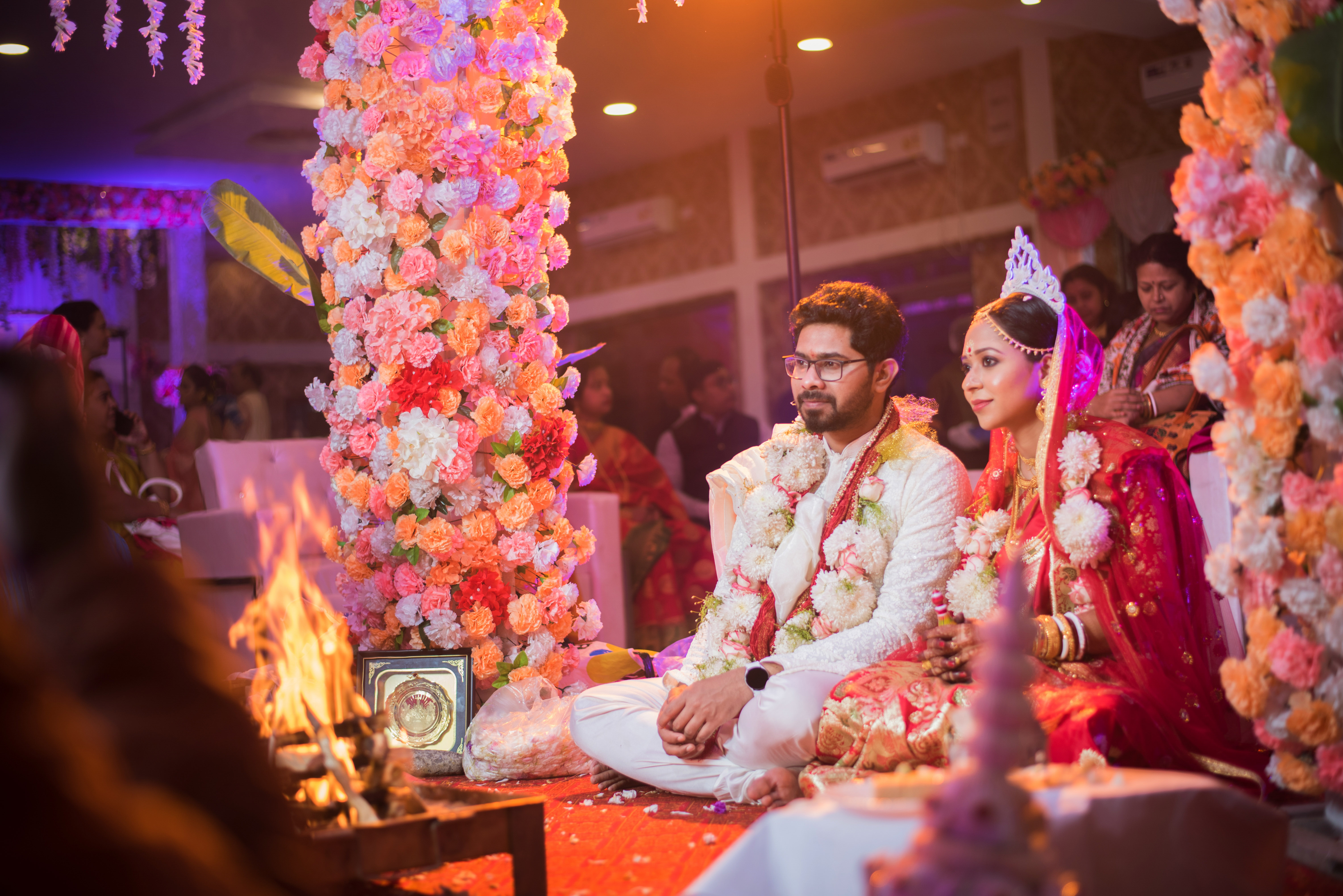Flower Garlands and Bouquets
