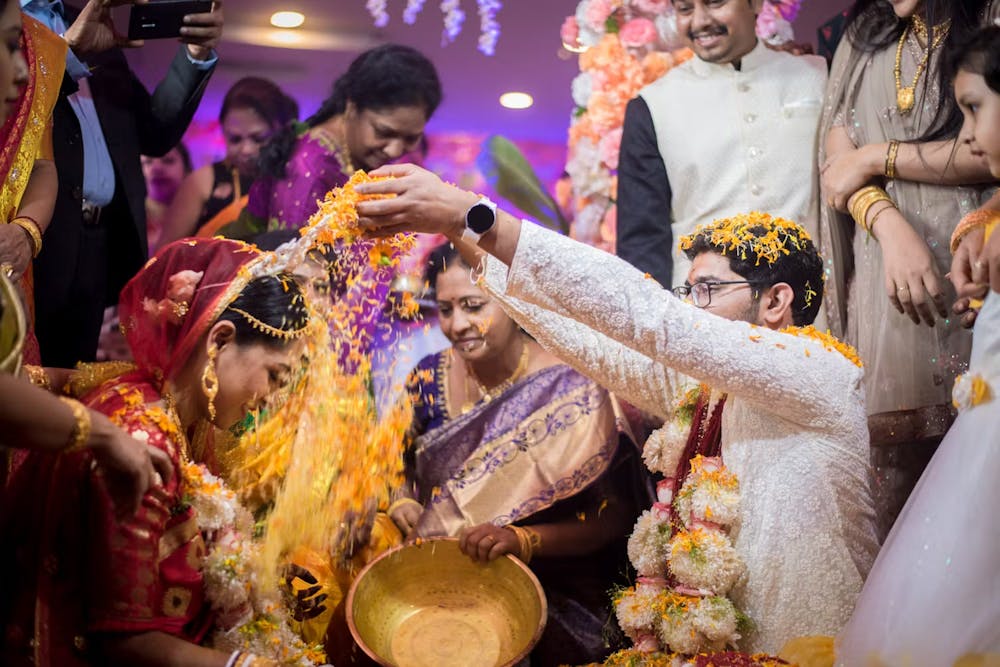 Candid Shots of Traditional Wedding Rituals - Bride, Groom and Family