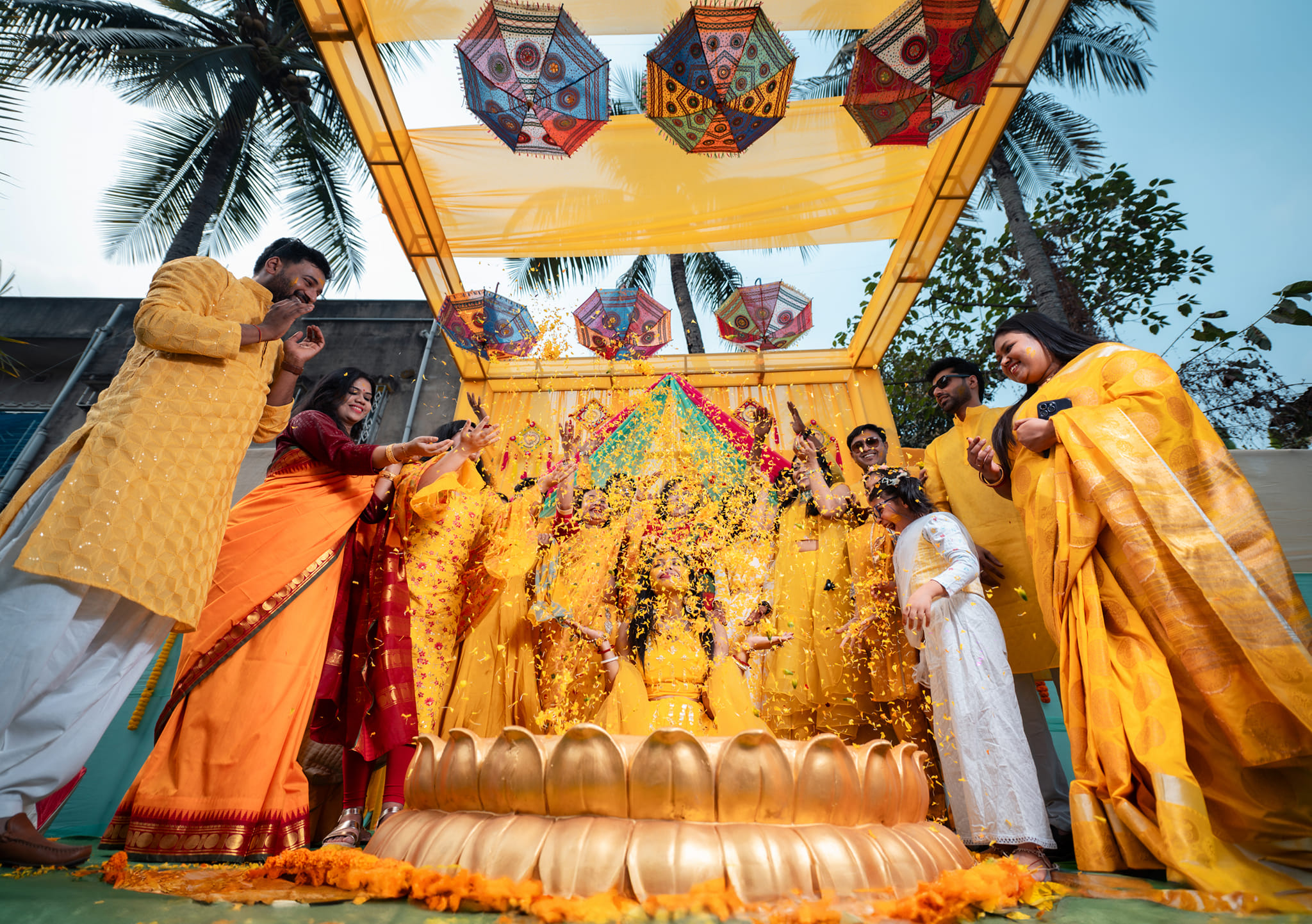 Haldi of Madhulekha & Ayan