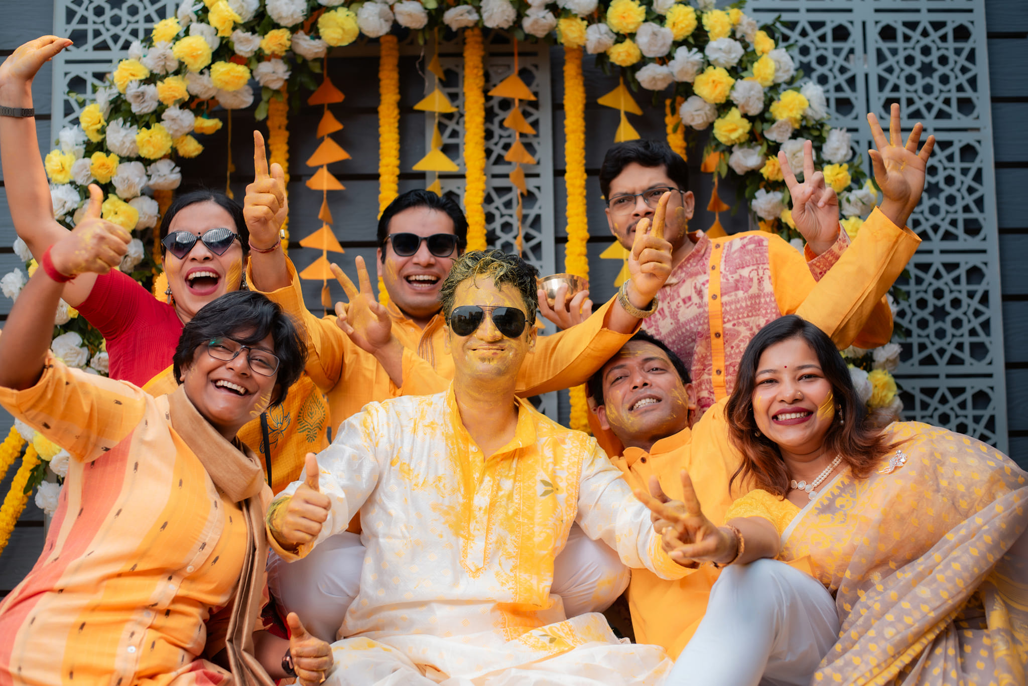 Haldi of Madhulekha & Ayan