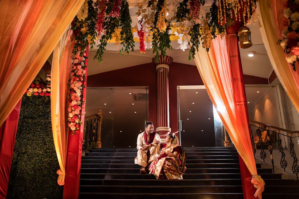 Photograph of Bengali Bride And Groom