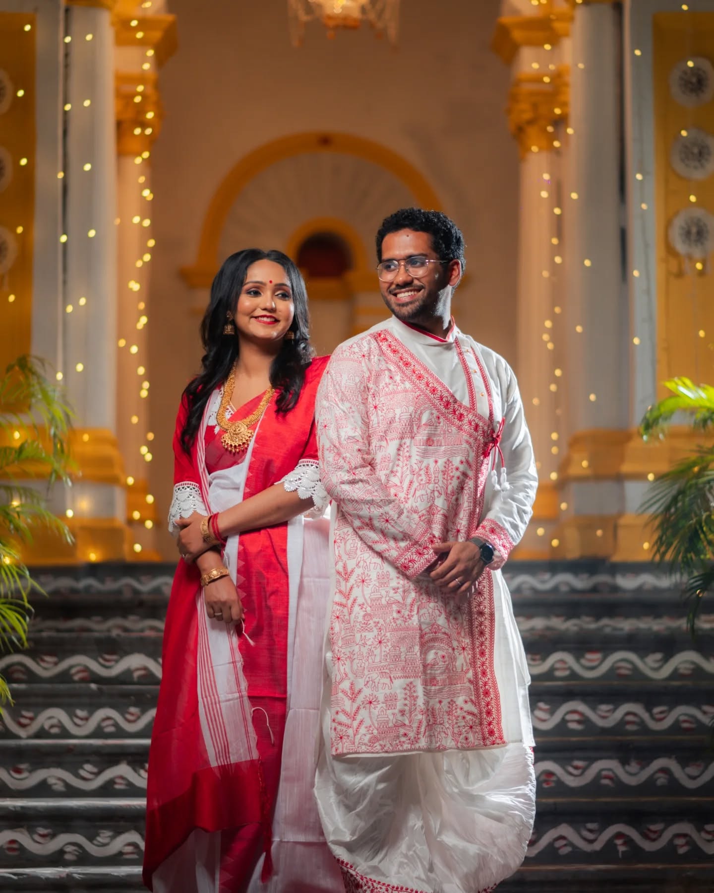 Photograph of Bengali Bride And Groom