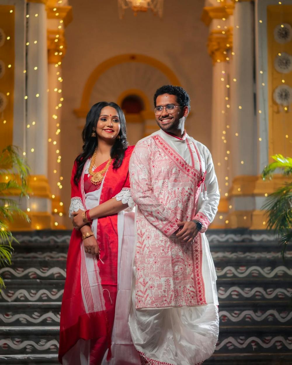 Photograph of Bengali Bride And Groom