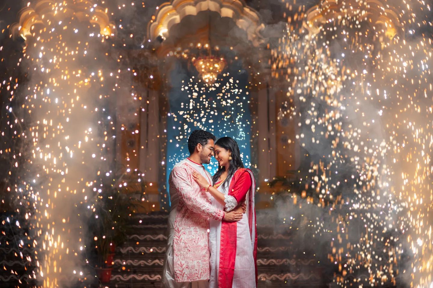Photograph of Bengali Bride And Groom