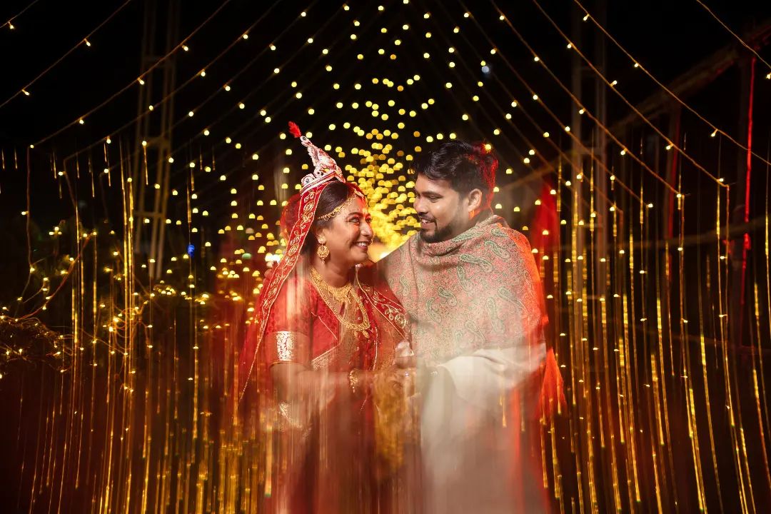 Photograph of Bengali Bride And Groom