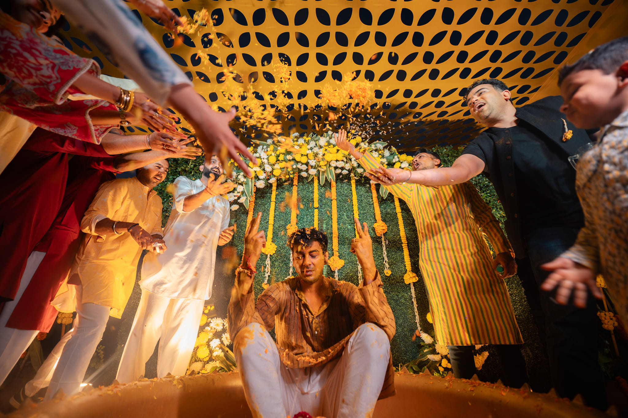 Sujay Haldi Ceremony